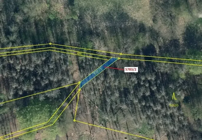 Dražba pozemku, Mikulášovice, 77 m2