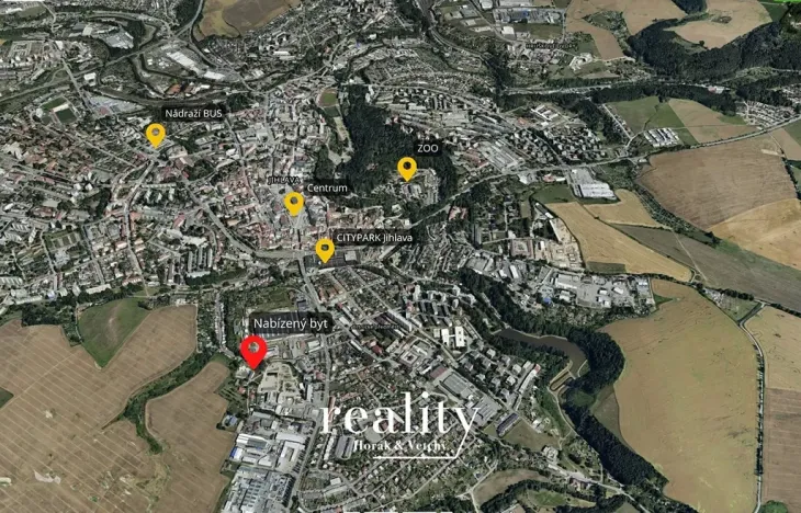 Pronájem bytu 2+1, Jihlava, Na Bělidle, 65 m2