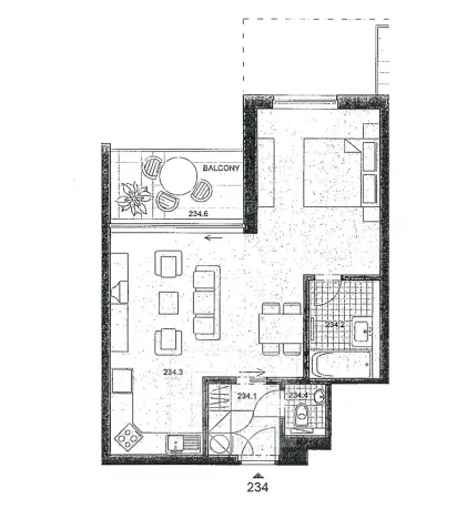 Pronájem bytu 1+kk, Praha - Holešovice, Varhulíkové, 49 m2