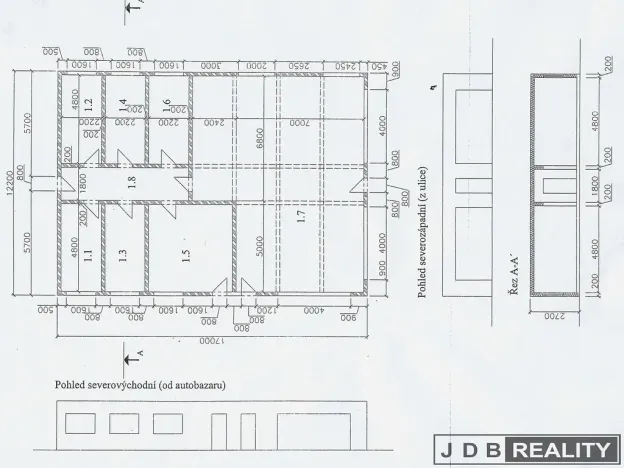 Prodej výrobních prostor, Praha - Horní Měcholupy, K Měcholupům, 275 m2