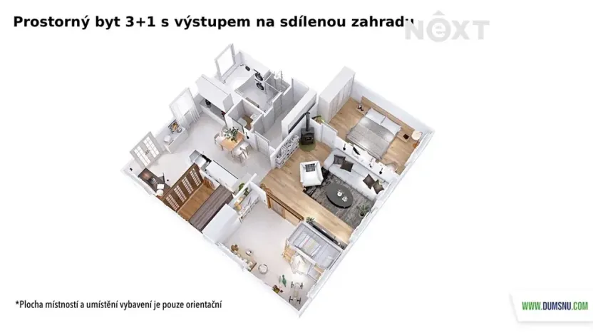 Prodej bytu 3+1, Šumperk, Čsl. armády, 99 m2