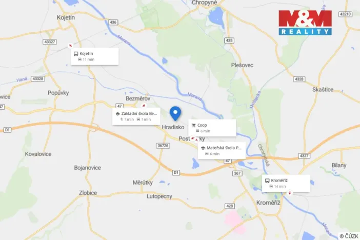 Prodej rodinného domu, Kroměříž - Hradisko, 113 m2