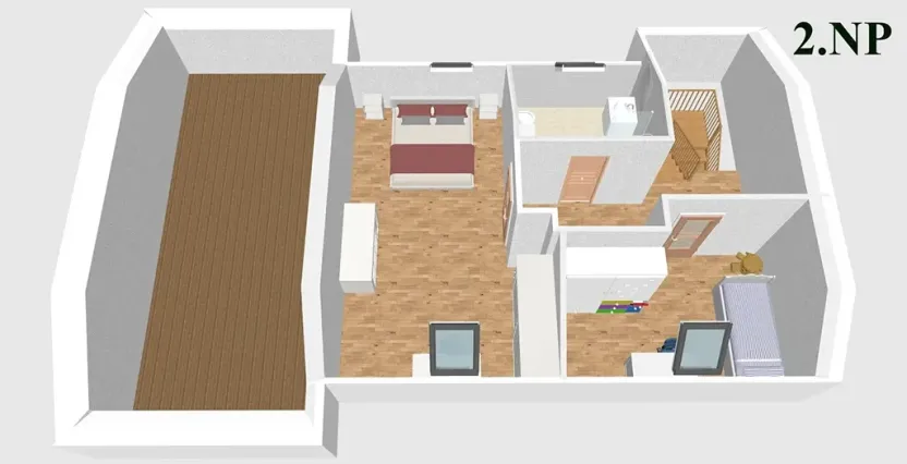 Prodej rodinného domu, Mikulov, Sadová, 91 m2