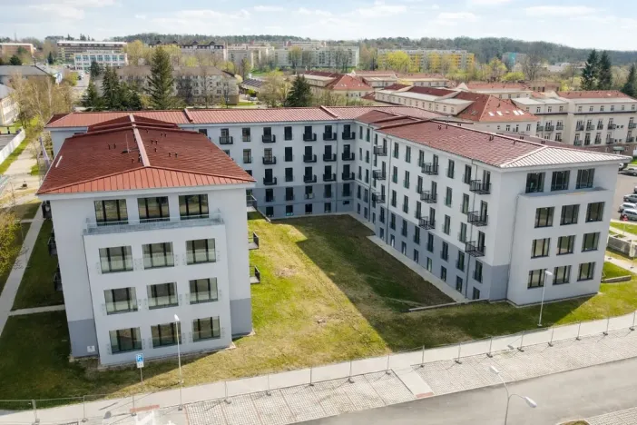 Pronájem bytu 2+kk, Milovice - Mladá, Slepá, 31 m2