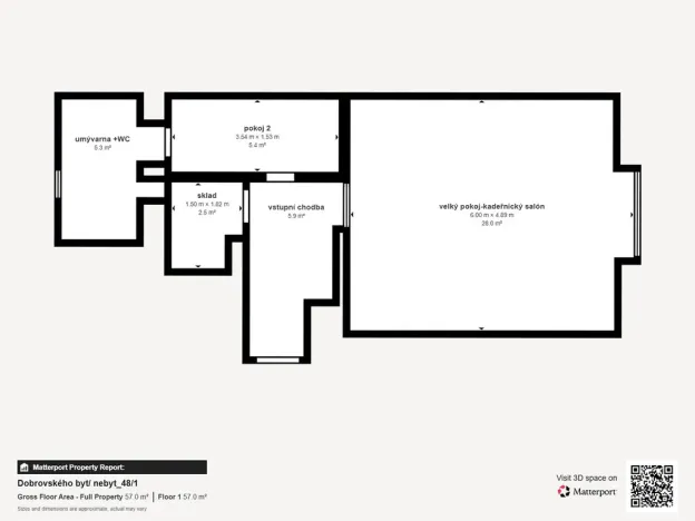 Prodej obchodního prostoru, Lanškroun - Žichlínské Předměstí, Dobrovského, 47 m2