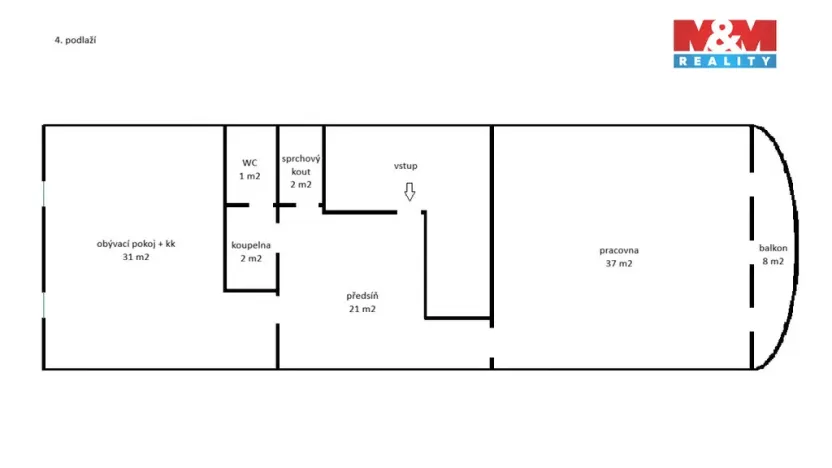 Pronájem kanceláře, Opava - Město, Dolní náměstí, 94 m2