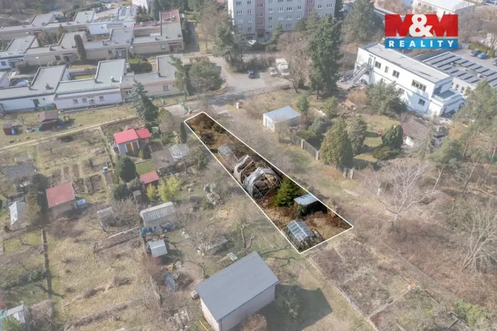 Prodej zahrady, Plzeň - Lobzy, 260 m2