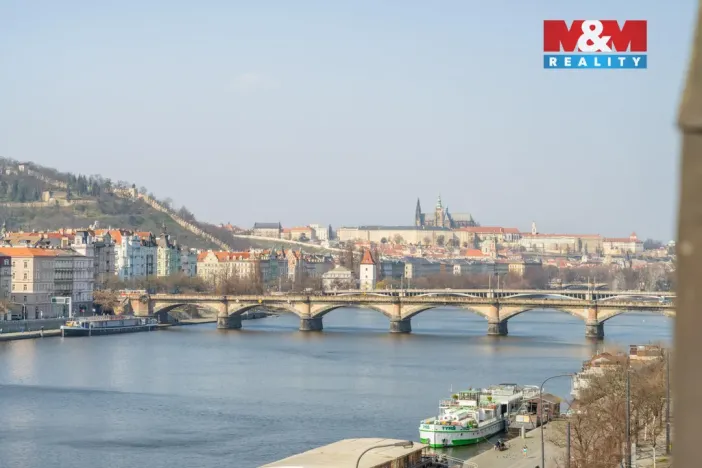 Pronájem bytu 3+kk, Praha - Nové Město, Rašínovo nábřeží, 101 m2