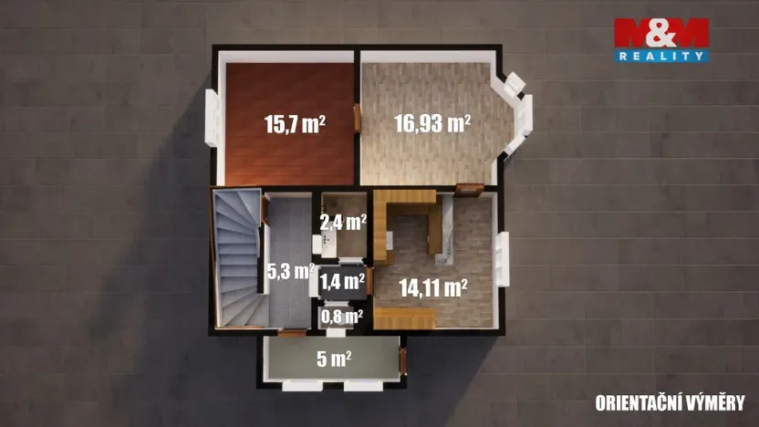 Prodej rodinného domu, Trmice, Za Humny, 198 m2