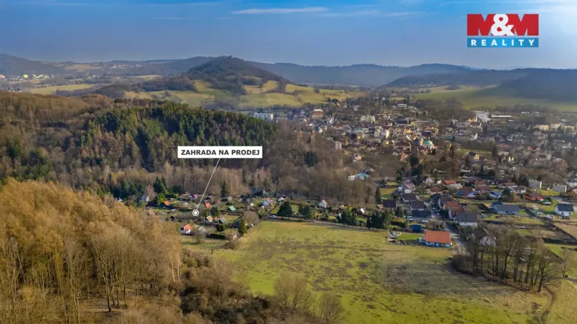 Prodej zahrady, Česká Kamenice, 435 m2