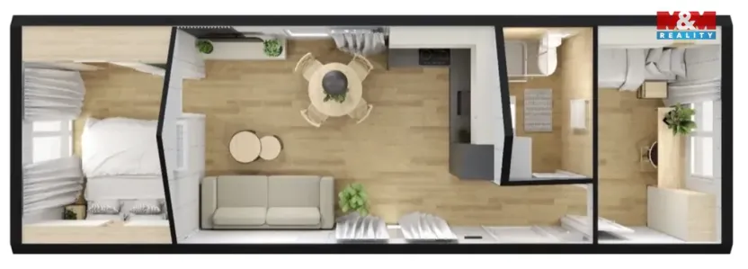 Prodej rodinného domu, Vítězná - Kocléřov, 48 m2