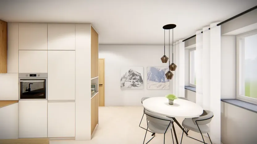 Prodej bytu 3+1, Zubří, Hlavní, 91 m2