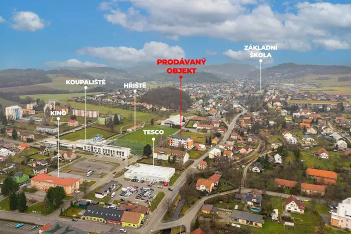 Prodej bytu 2+1, Zubří, Hlavní, 75 m2