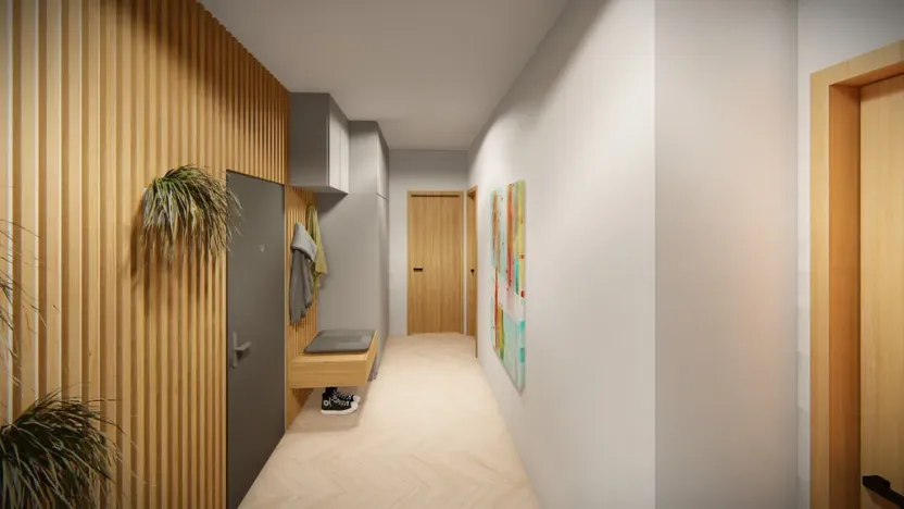 Prodej bytu 2+1, Zubří, Hlavní, 75 m2