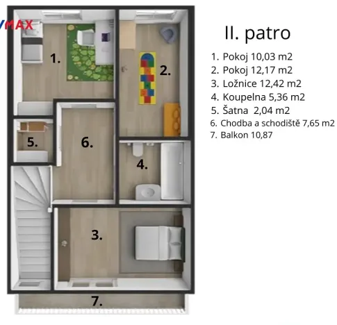 Prodej rodinného domu, Mikulov, Bezručova, 100 m2