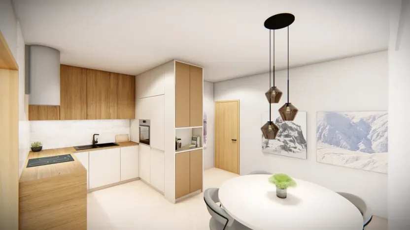 Prodej bytu 3+kk, Zubří, Hlavní, 80 m2