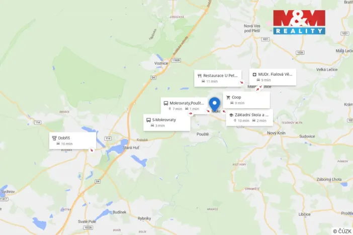 Prodej pozemku pro bydlení, Mokrovraty, 801 m2