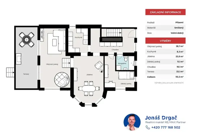 Prodej bytu 5+kk, Praha - Velká Chuchle, Starolázeňská, 157 m2