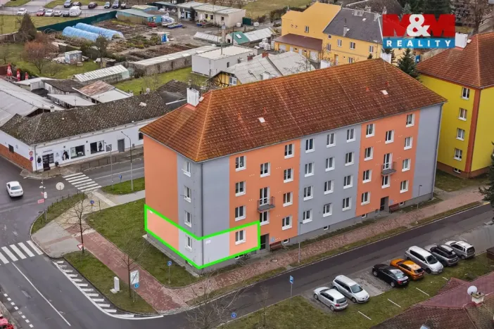 Prodej bytu 2+1, Uničov, Nerudova, 53 m2