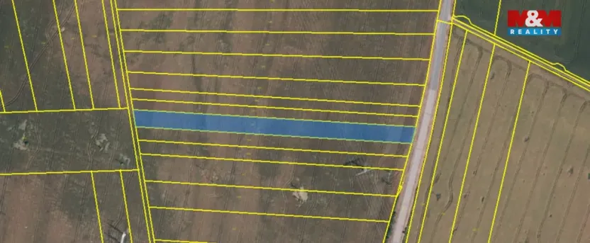 Prodej pole, Brno - Chrlice, 3801 m2