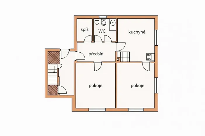 Prodej rodinného domu, Bechyně, Za Trubným, 216 m2