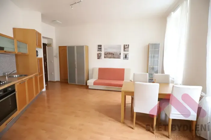 Pronájem bytu 2+kk, Praha - Nové Město, Koubkova, 53 m2