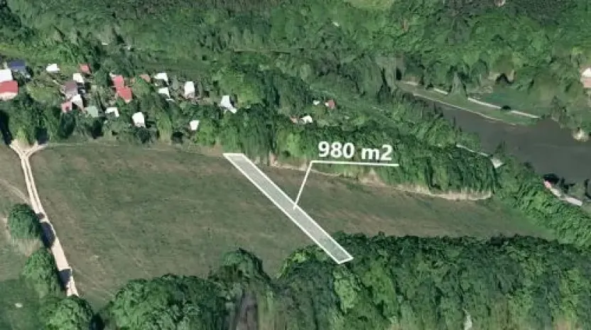 Prodej pole, Březůvky, 980 m2