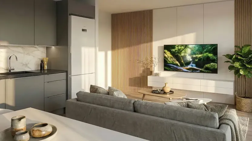 Prodej bytu 1+kk, Tuchoměřice, 41 m2