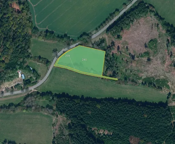 Prodej pole, Počátky, 9483 m2