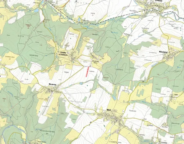 Prodej pole, Moravice, 12919 m2