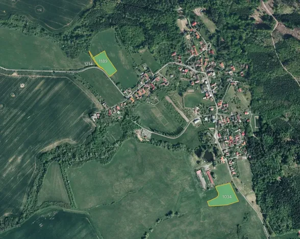 Prodej louky, Žlebské Chvalovice, 4844 m2