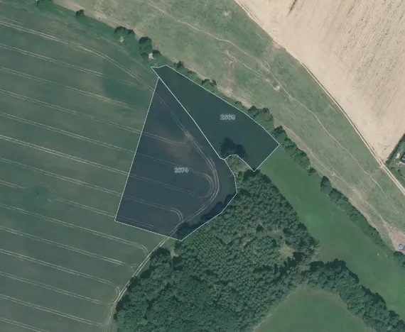 Prodej pole, Jistebnice, 5420 m2