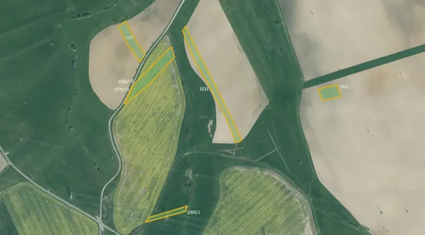 Prodej pole, Dnešice, 33235 m2