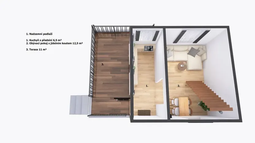 Prodej chaty, Úbislavice, 42 m2