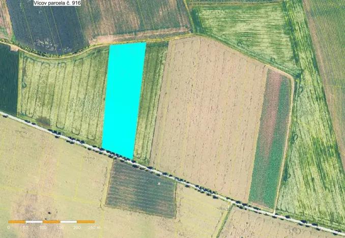 Prodej podílu pole, Vícov, 4344 m2
