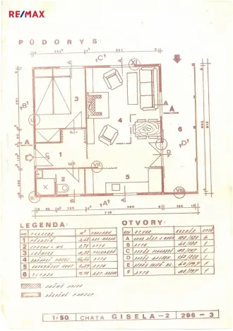Prodej chaty, Černošín, 46 m2