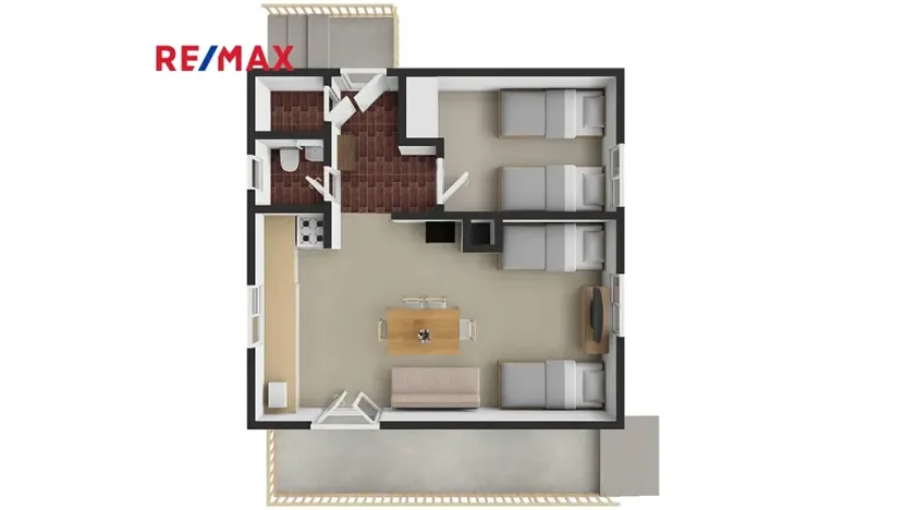 Prodej chaty, Černošín, 46 m2