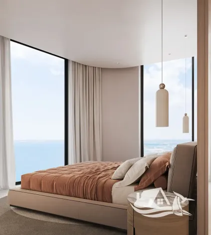 Prodej bytu 1+1, Pafos, Kypr, 46 m2