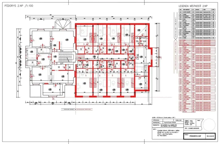 Prodej vily, Nový Bydžov, Třída B. Smetany, 500 m2