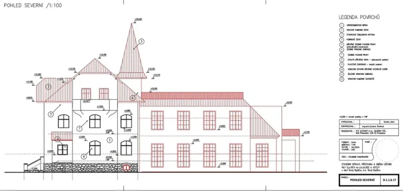 Prodej vily, Nový Bydžov, Třída B. Smetany, 500 m2