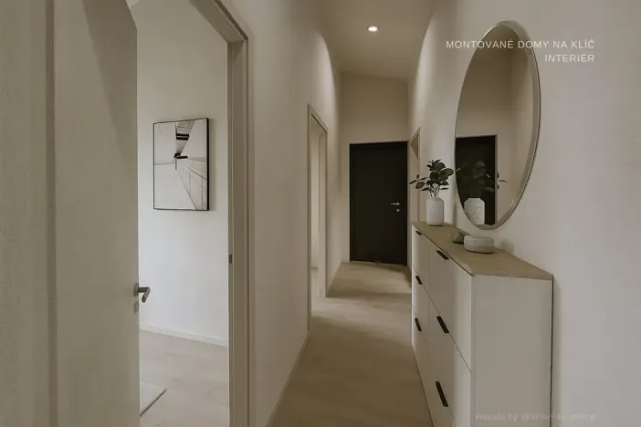 Prodej domu na klíč, Hrušová, 90 m2