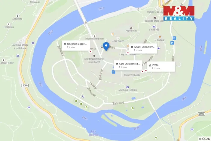 Prodej bytu 5+1, Loket, Kostelní, 147 m2