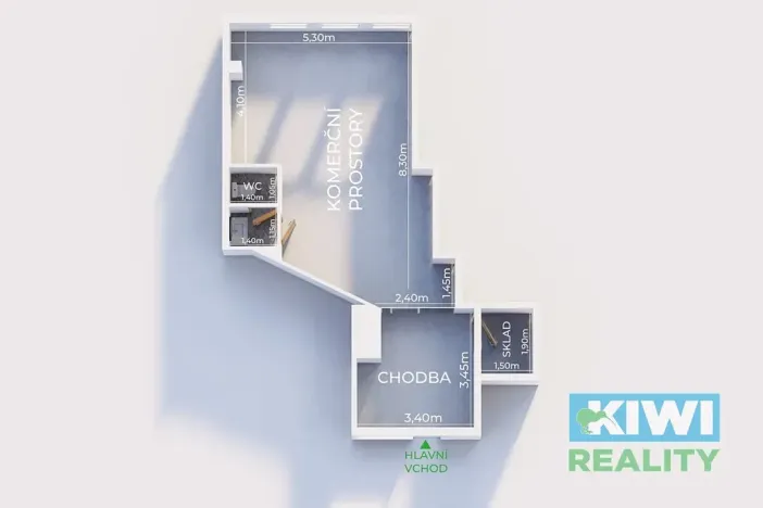 Pronájem obchodního prostoru, Ostrava, Výškovická, 49 m2