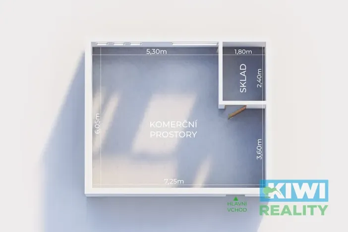 Pronájem obchodního prostoru, Ostrava, Maďarská, 44 m2