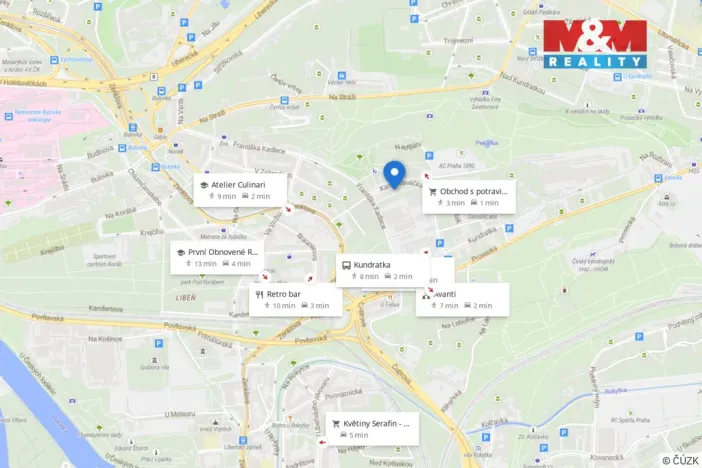 Pronájem restaurace, Praha - Libeň, Karla Hlaváčka, 85 m2