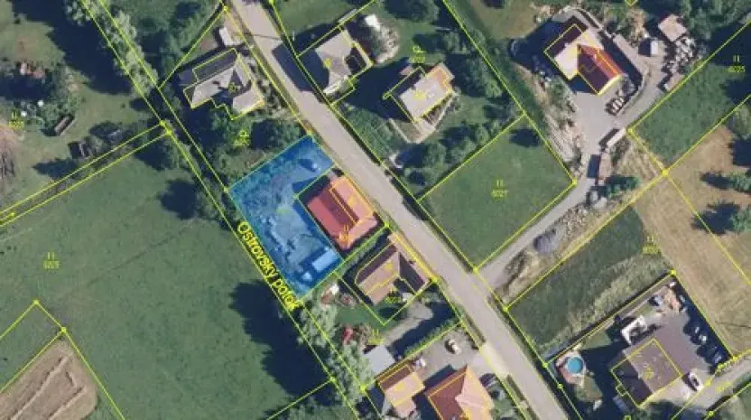 Prodej pozemku pro bydlení, Ostrov, 644 m2