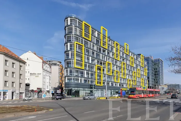 Pronájem bytu 1+kk, Praha - Libeň, Českomoravská, 33 m2