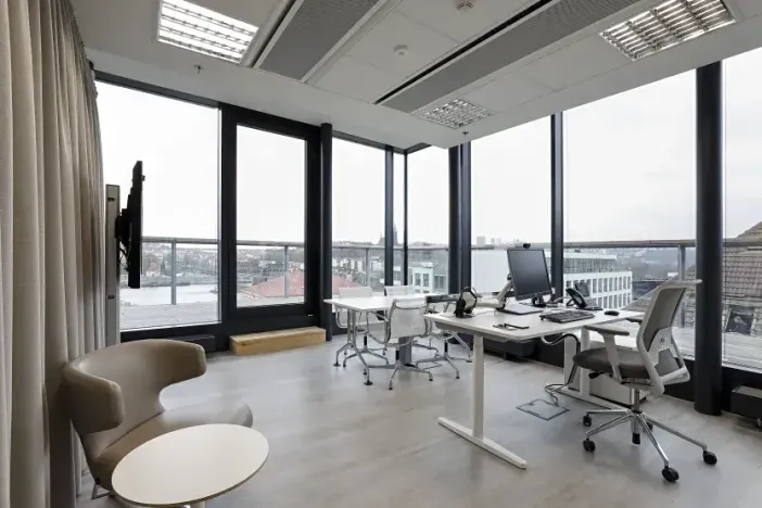 Pronájem kanceláře, Praha - Smíchov, Na Valentince, 1165 m2