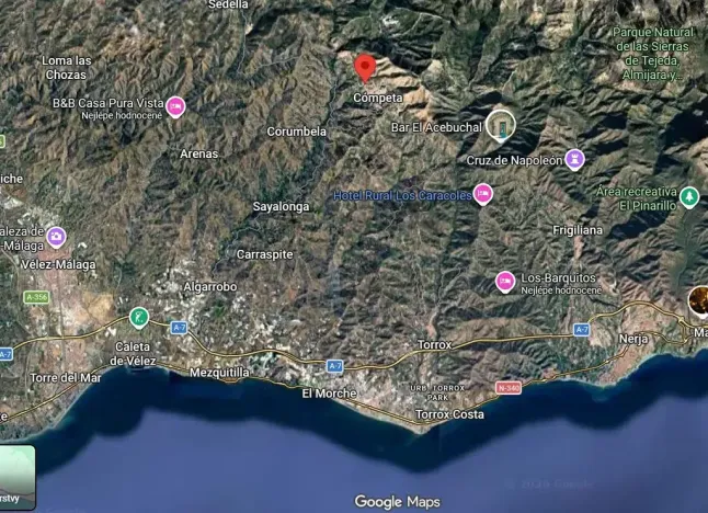 Prodej bytu 2+kk, Cómpeta, Španělsko, 46 m2