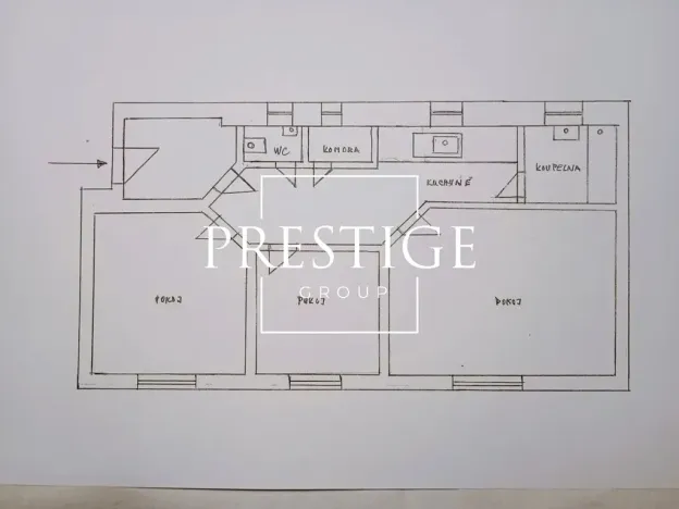 Pronájem bytu 3+kk, Praha - Žižkov, Biskupcova, 58 m2